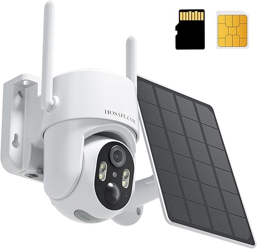4G LTE Cellular Security Camera — NO WIFI, Solar Security That Actually Works